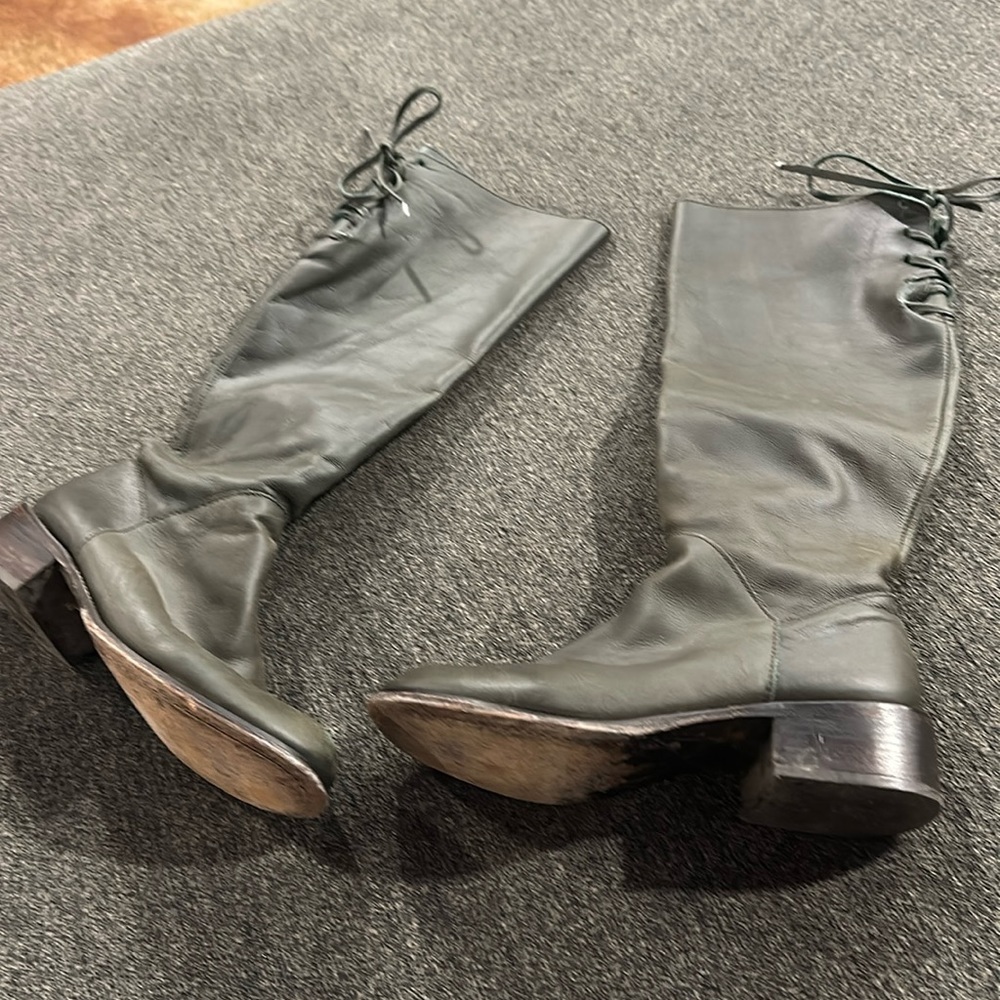 Patron leather boots size 8
